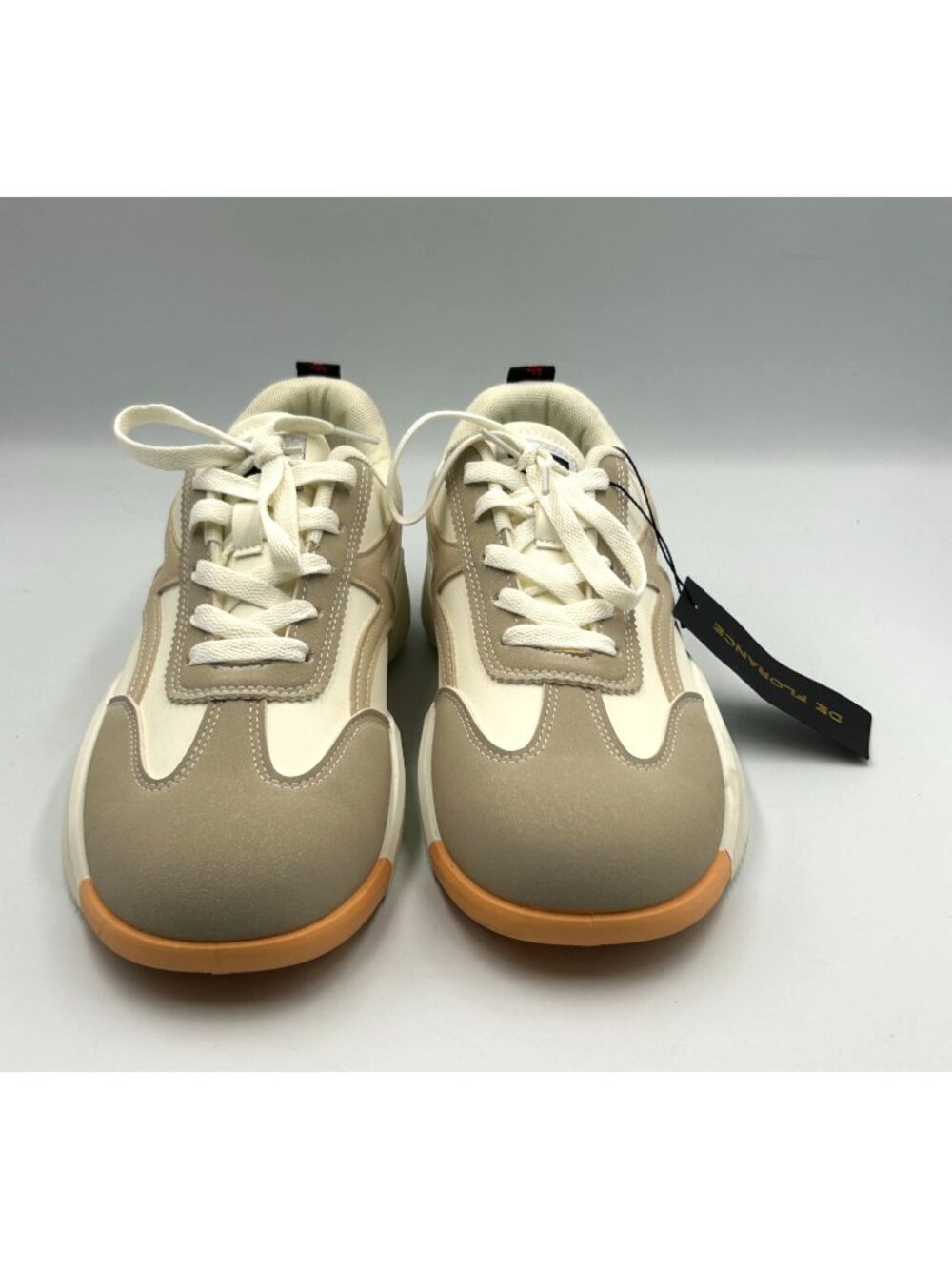 NWT De Florance Women's Beige White Cloudea Arch Support Sneakers Size 10 3330 - Picture 10 of 16